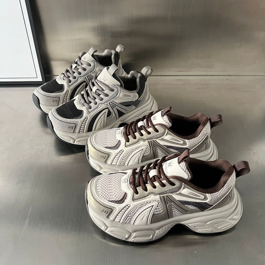 Damen Sportliche Laufschuhe mit atmungsaktiver Mesh-Oberfläche und stabiler Sohle R&B