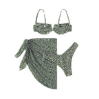 Damen Bikini Set mit umhüllendem Rock