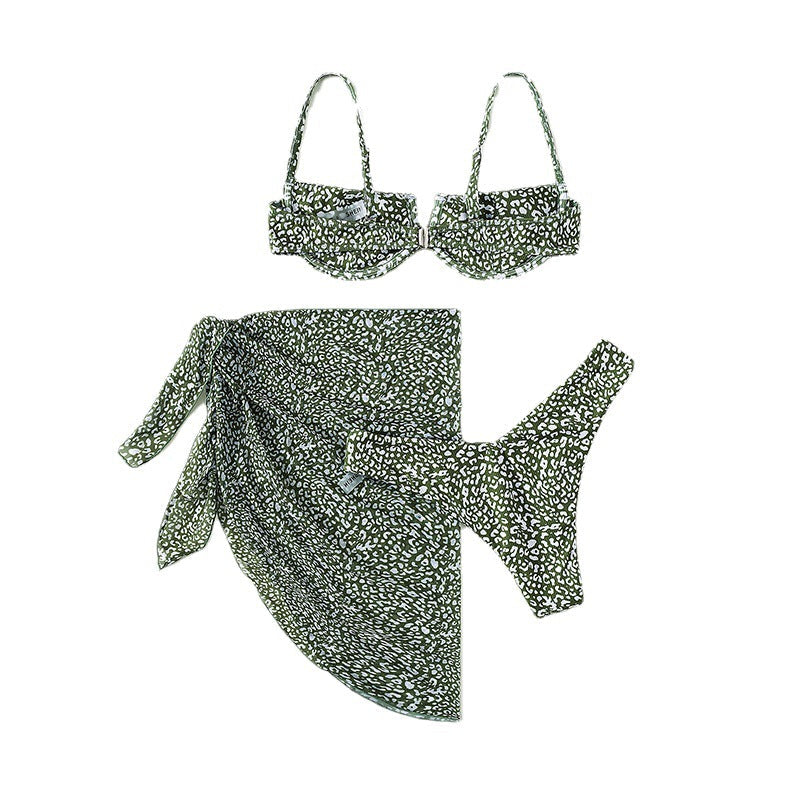 Damen Bikini Set mit umhüllendem Rock