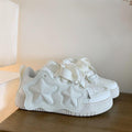 Damen Sneakers mit auffälligem Sternenmotiv und komfortabler Dämpfung R&B