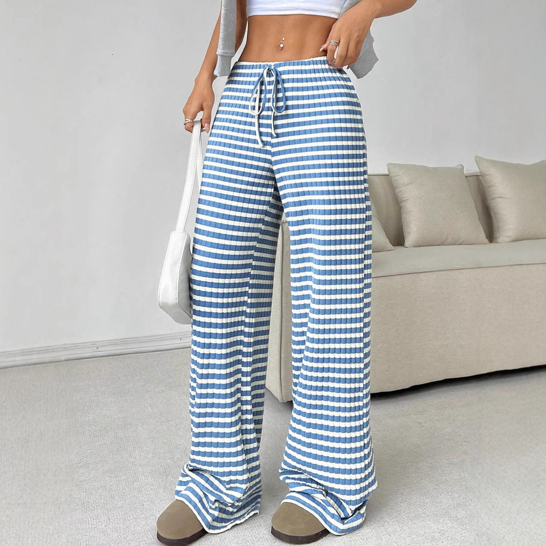 Damen luftige Komfort-Hose mit elastischem Bund und Taschen R&B