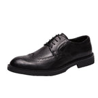 Damen Elegante und komfortable Brogues aus echtem Leder R&B
