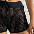 Damen Sportliche Netzshorts R&B