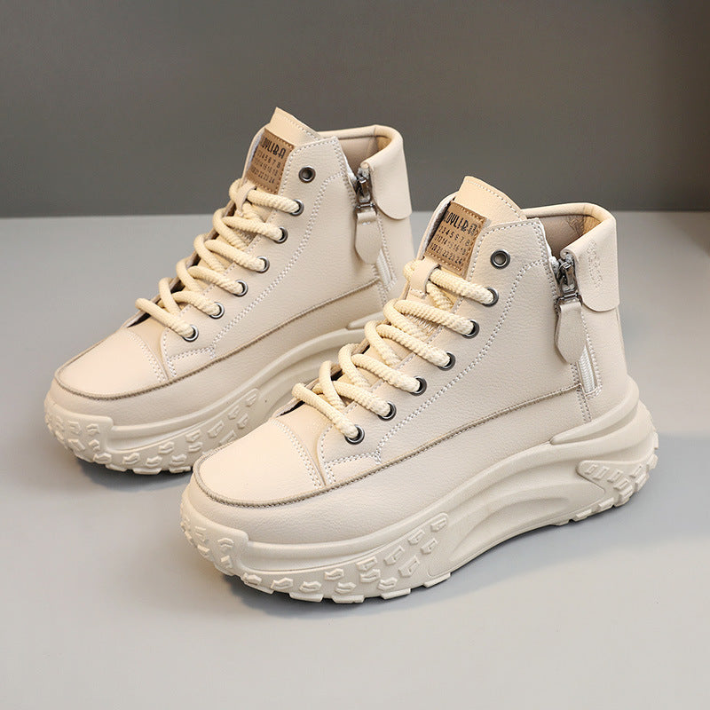 R&B | Lässige Plateau Knöchelhohe Sneaker
