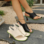 Damen modische Sling-Pantoletten R&B