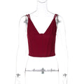Damen Elegant geschnittenes Bustier-Top mit Spaghetti-Trägern R&B