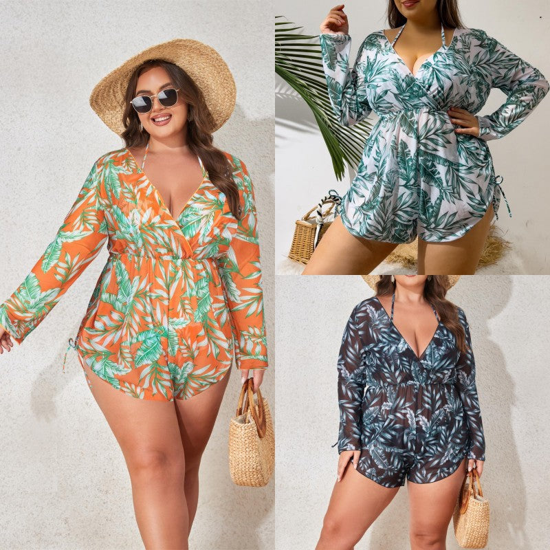 Damen romantischer Playsuit R&B