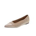 Damen elegante Ballerinas mit geschmackvollem Lack- und Veloursledermix R&B