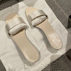 Damen Mules mit breitem Riemen und komfortablem Fußbett