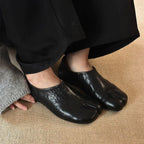 Damen elegante Mokassins mit zusätzlicher Zehenfreigabe R&B