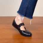 Damen Ballerinas mit elastischem Riemendesign und ergonomischer Fußbettgestaltung R&B
