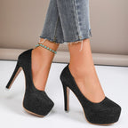 Damen Glitzernde High Heels R&B
