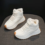 Damen Winter Sneaker mit kuscheligem Innenfutter und rutschfester Sohle R&B