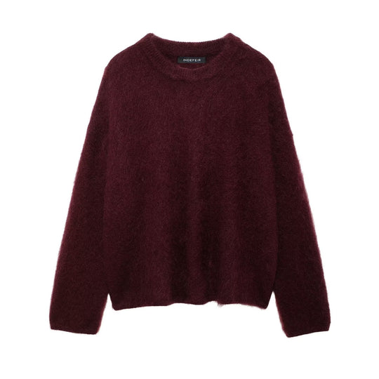 Damen Weicher, flauschiger Pullover R&B