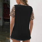 Damen Freizeit T-Shirt mit tierischem Design