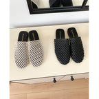 Damen Mules mit modernem Netzdesign und bequemer Innensohle
