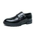 Damen Elegante Doppel-Monk-Schuhe aus hochwertigem Leder R&B
