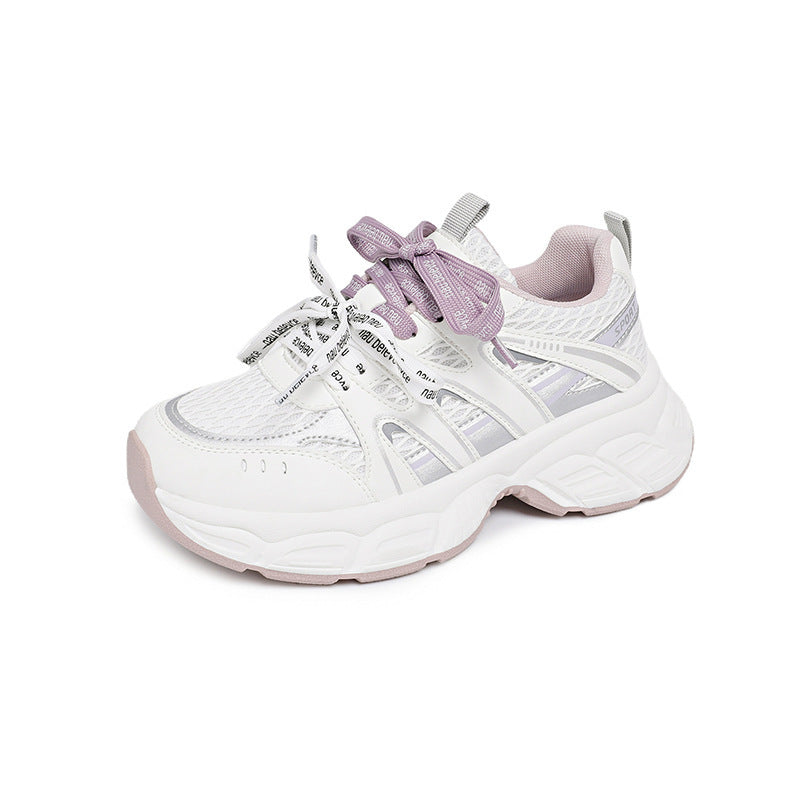 Damen Komfortable Lauf-Sneaker mit atmungsaktiver Netz-Oberfläche und dämpfender Sohle R&B
