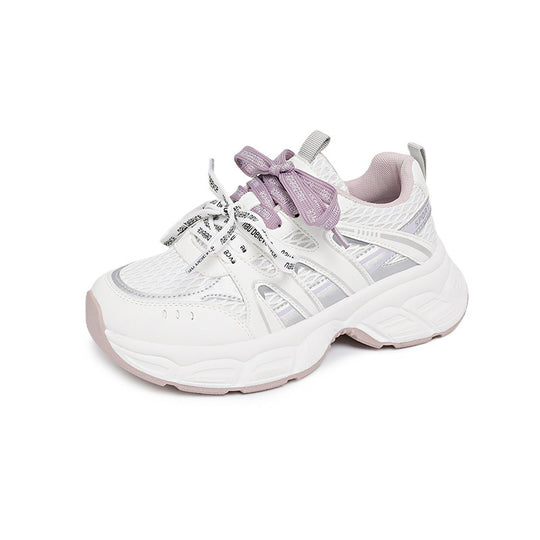 Damen Komfortable Lauf-Sneaker mit atmungsaktiver Netz-Oberfläche und dämpfender Sohle R&B