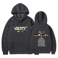 Damen Kapuzensweater mit einzigartigem GOT7 Design und bequemer Passform