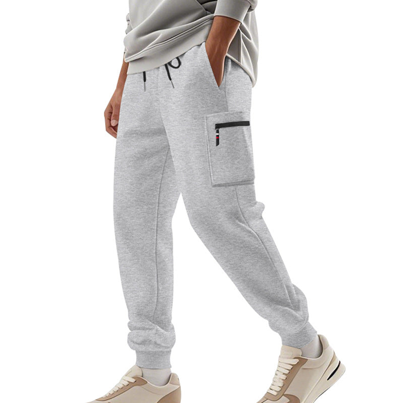 Herren Cargohose mit praktischen Seitentaschen und elastischem Bund R&B
