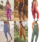 Damen Overall mit lässigem Schnitt und praktischen Taschen R&B