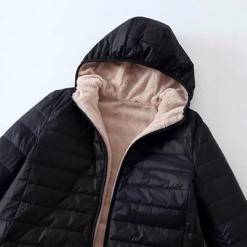 Damen gesteppte Winterjacke R&B
