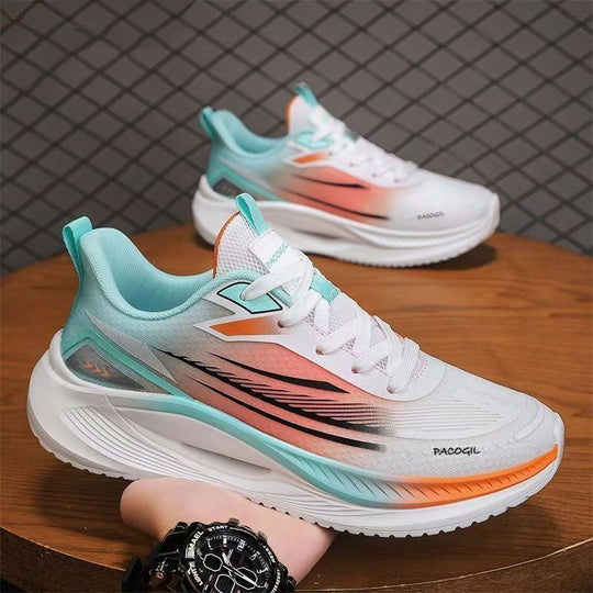 Damen Hochleistungs-Laufschuhe mit atmungsaktivem Mesh-Obermaterial und flexibler Dämpfungstechnologie R&B