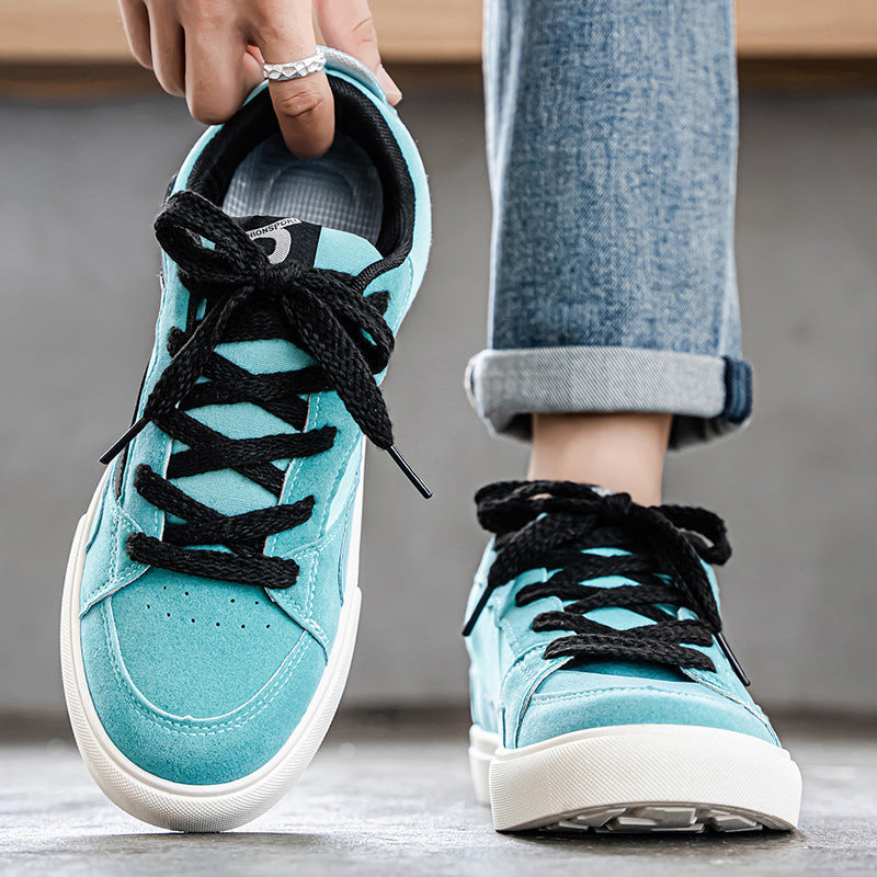 Damen Sneakers mit modischem Veloursleder und auffälligem Design R&B