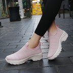 Damen Komfortable und atmungsaktive Freizeitschuhe mit flexiblem Slip-On Design R&B