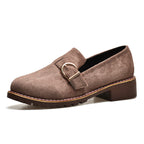 Damen Elegante Mokassins mit geschmackvollem Schnallen-Detail R&B