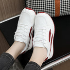 Damen sportive Sneakers mit atmungsaktiver Mesh-Oberfläche und stoßdämpfendem Profil R&B