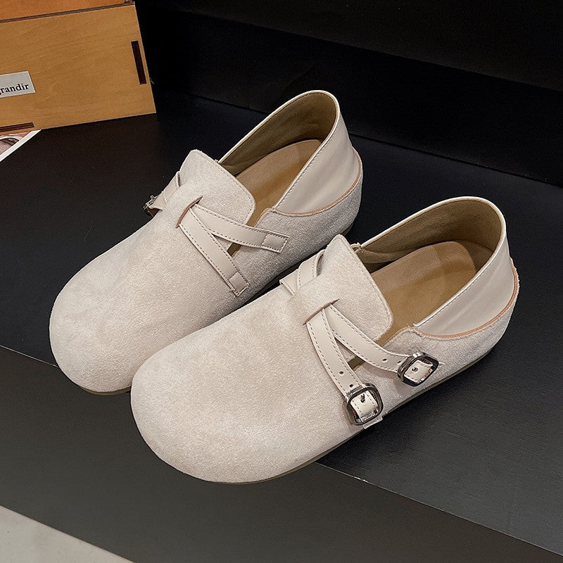 Damen Clogs mit modischem Riemendesign und komfortabler Sohle R&B