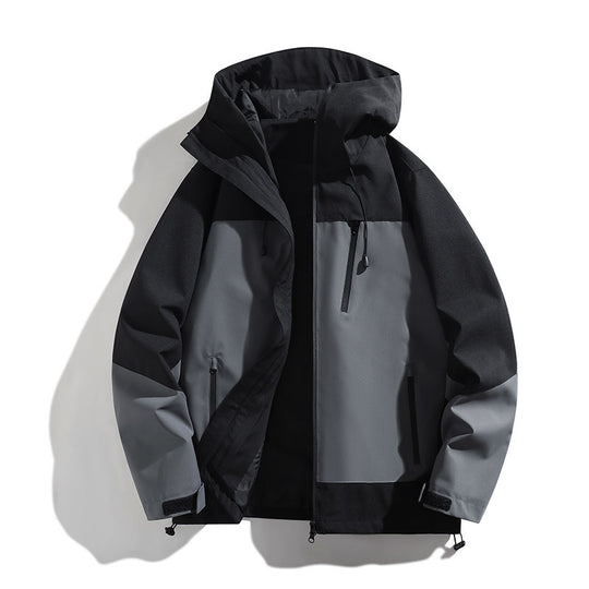 Damen technische Allwetterjacke mit vielseitigem Kapuzendesign und verstellbaren Belüftungsöffnungen R&B