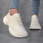 Damen Komfortable und warme Freizeitsneaker R&B