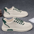 Damen Sportliche Sneakers mit elastischer Schnürung und atmungsaktiver Oberfläche