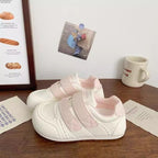 Damen Kinder Sneaker mit praktischem Klettverschluss