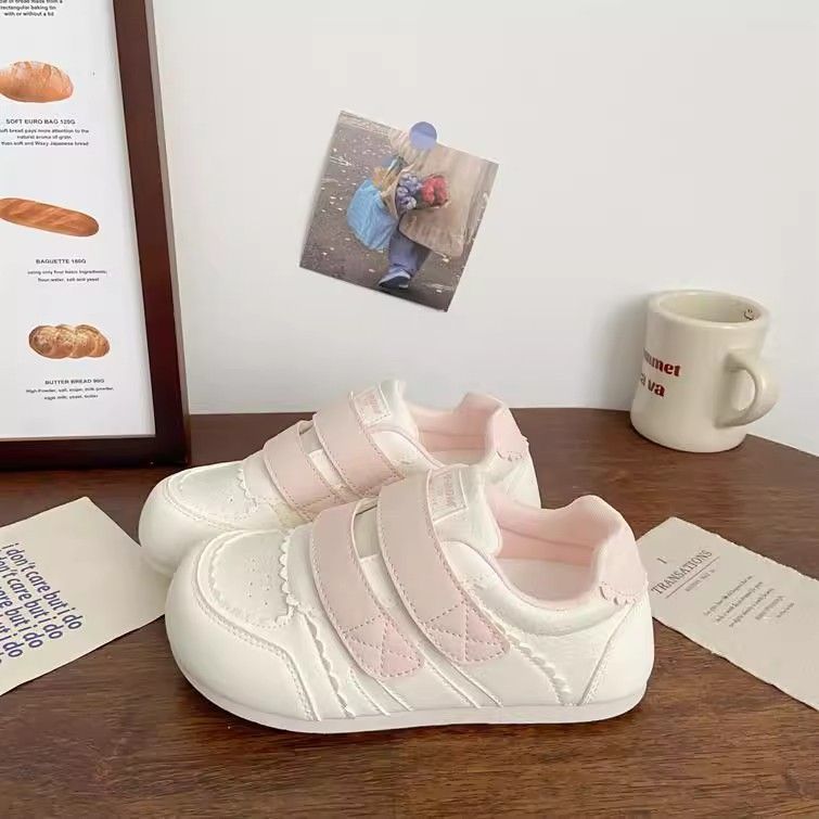 Damen Kinder Sneaker mit praktischem Klettverschluss