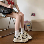 Damen Trendige Chunky Sneakers mit sportlichem Design