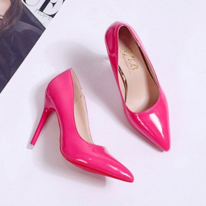 Damen elegante High Heel Pumps mit spitzem Design R&B