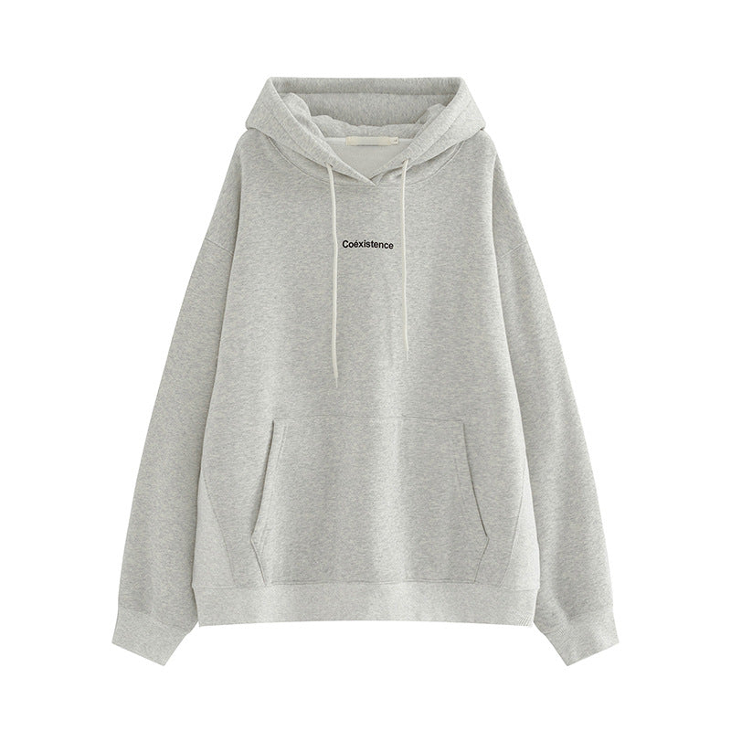 Damen Hoodie mit lässigem Schnitt und praktischem Kängurutaschen-Design