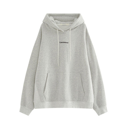 Damen Hoodie mit lässigem Schnitt und praktischem Kängurutaschen-Design