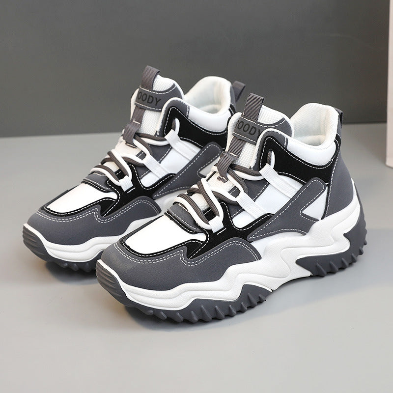 Damen Sportliche Chunky Sneakers mit dämpfender Sohle und atmungsaktivem Obermaterial R&B