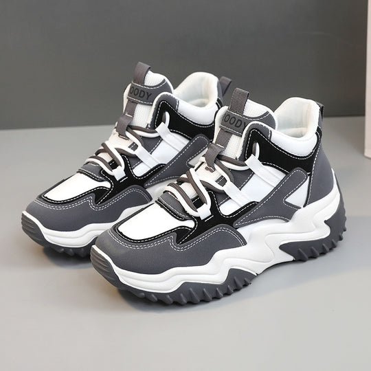 Damen Sportliche Chunky Sneakers mit dämpfender Sohle und atmungsaktivem Obermaterial R&B