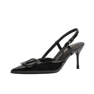 Damen Pumps mit eleganter Schnallen-Applikation R&B