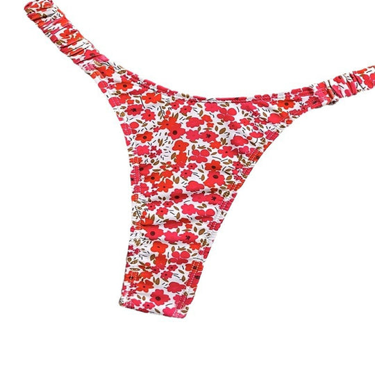 Damen Triangel-Bikini mit floralen Akzenten R&B