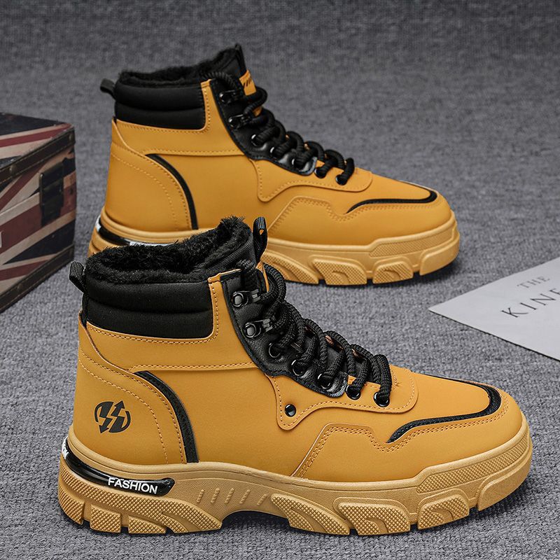 Damen Hohe Winterboots mit kuscheligem Innenfutter und rutschfester Sohle