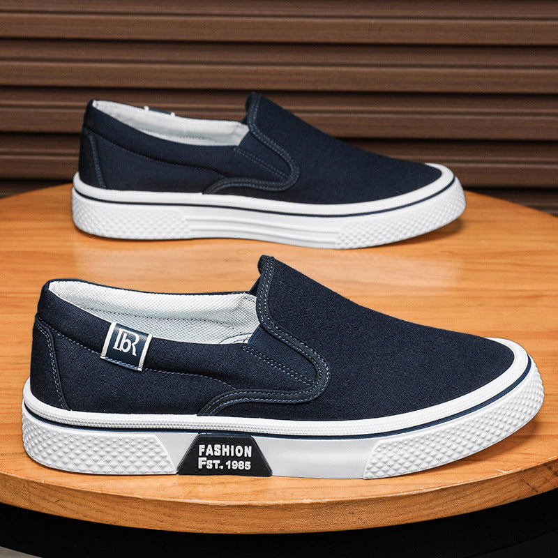 Damen bequeme Slip-On Sneakers aus atmungsaktivem Material R&B