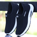 Damen Bequeme Slip-On Sneakers mit atmungsaktivem Mesh-Obermaterial R&B