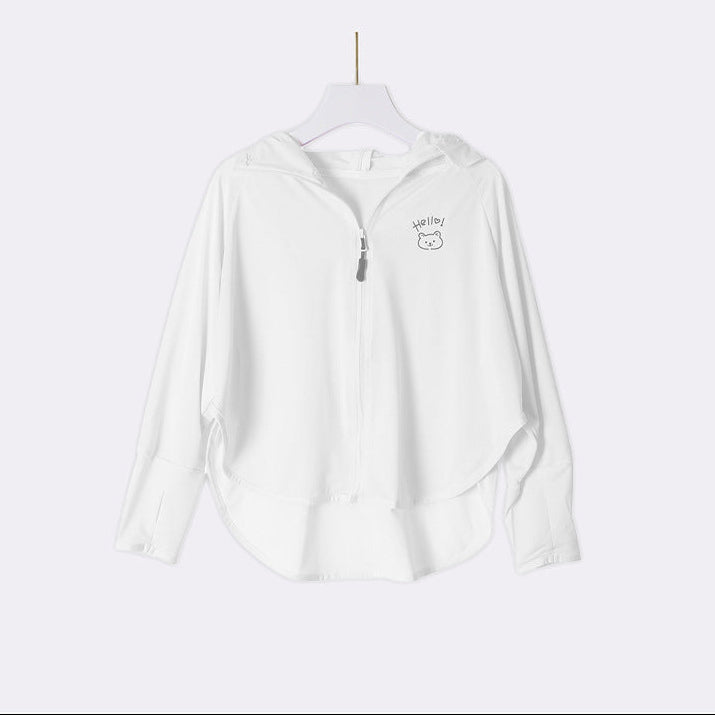 Mädchen leichte Kapuzenjacke mit niedlichem Tiermotiv R&B